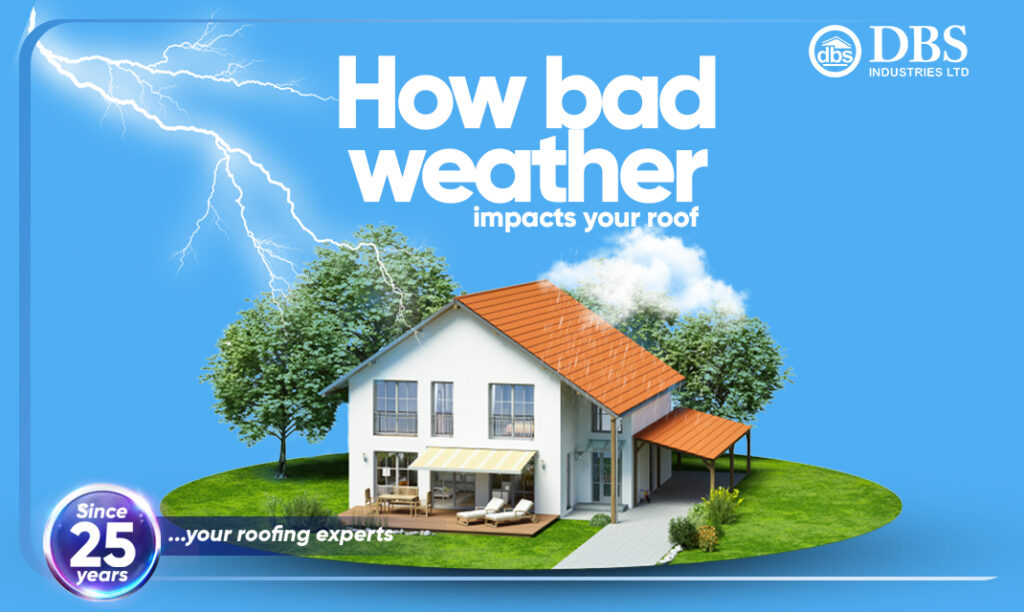 How bad weather impacts your roof￼