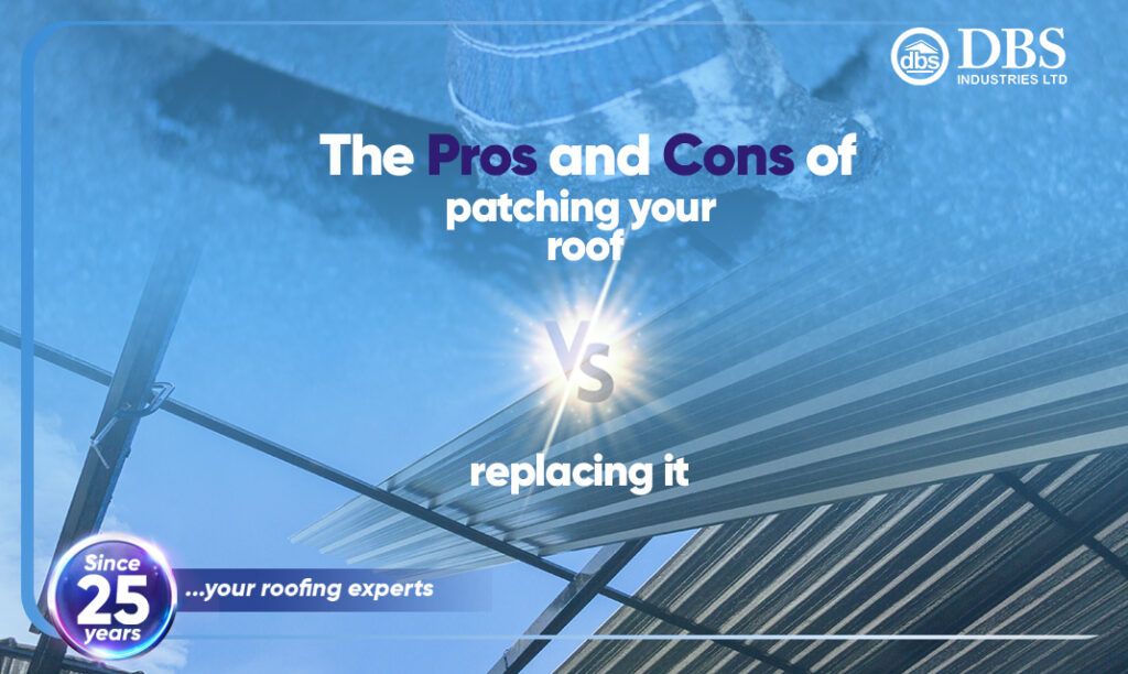 The Pros and Cons of repairing your roof vs replacing it