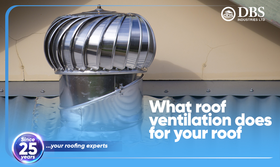 What roof ventilation does for your roof DBS Industries Limited