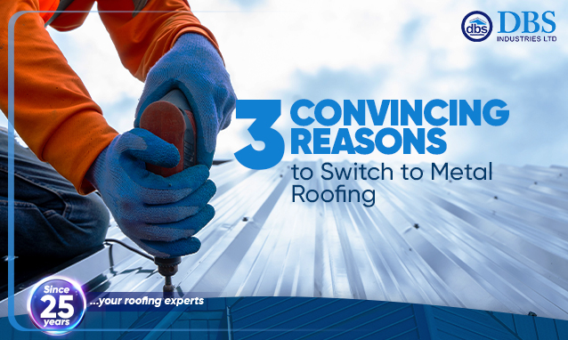 3 Convincing Reasons to Switch to Metal Roofing￼
